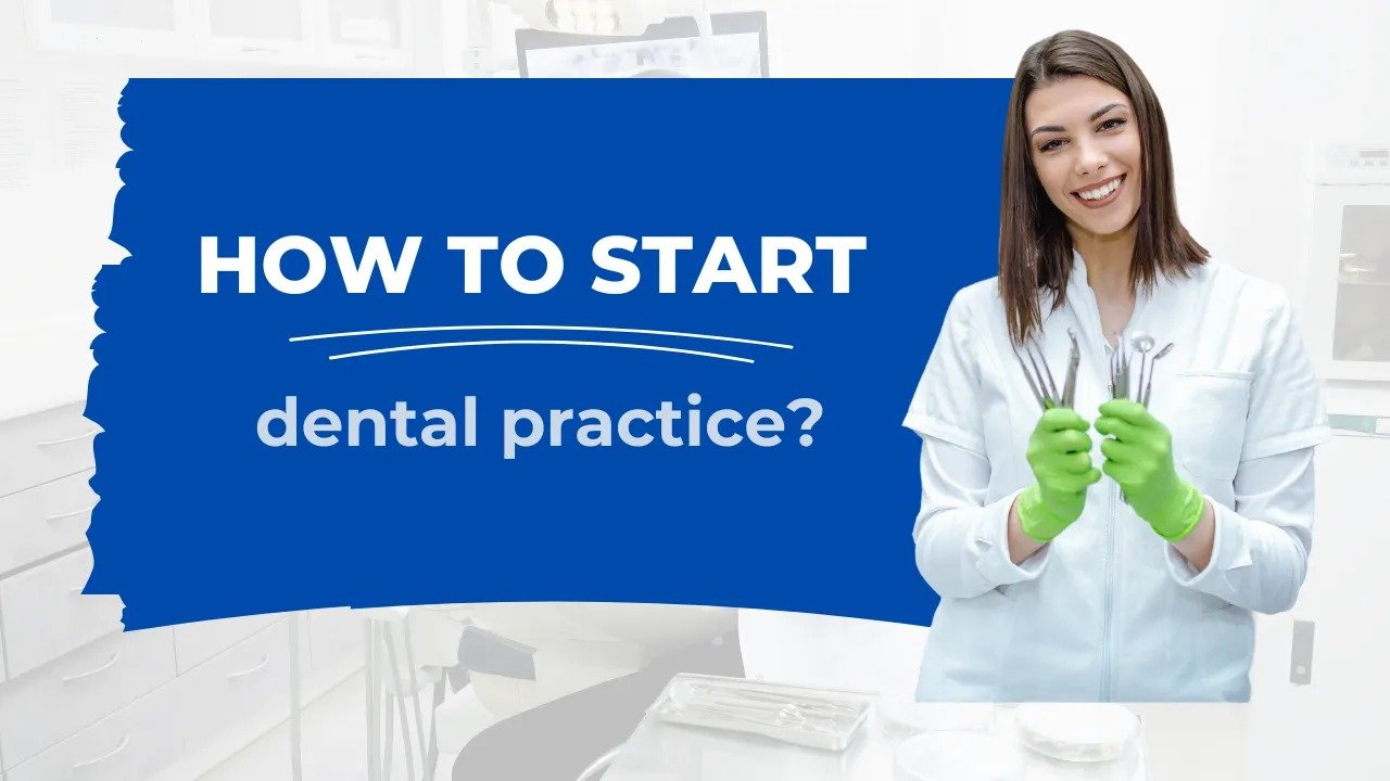 Dentist holding dental tools illustrating how to start a private dental practice, including startup expenses, financing, and a comprehensive checklist.